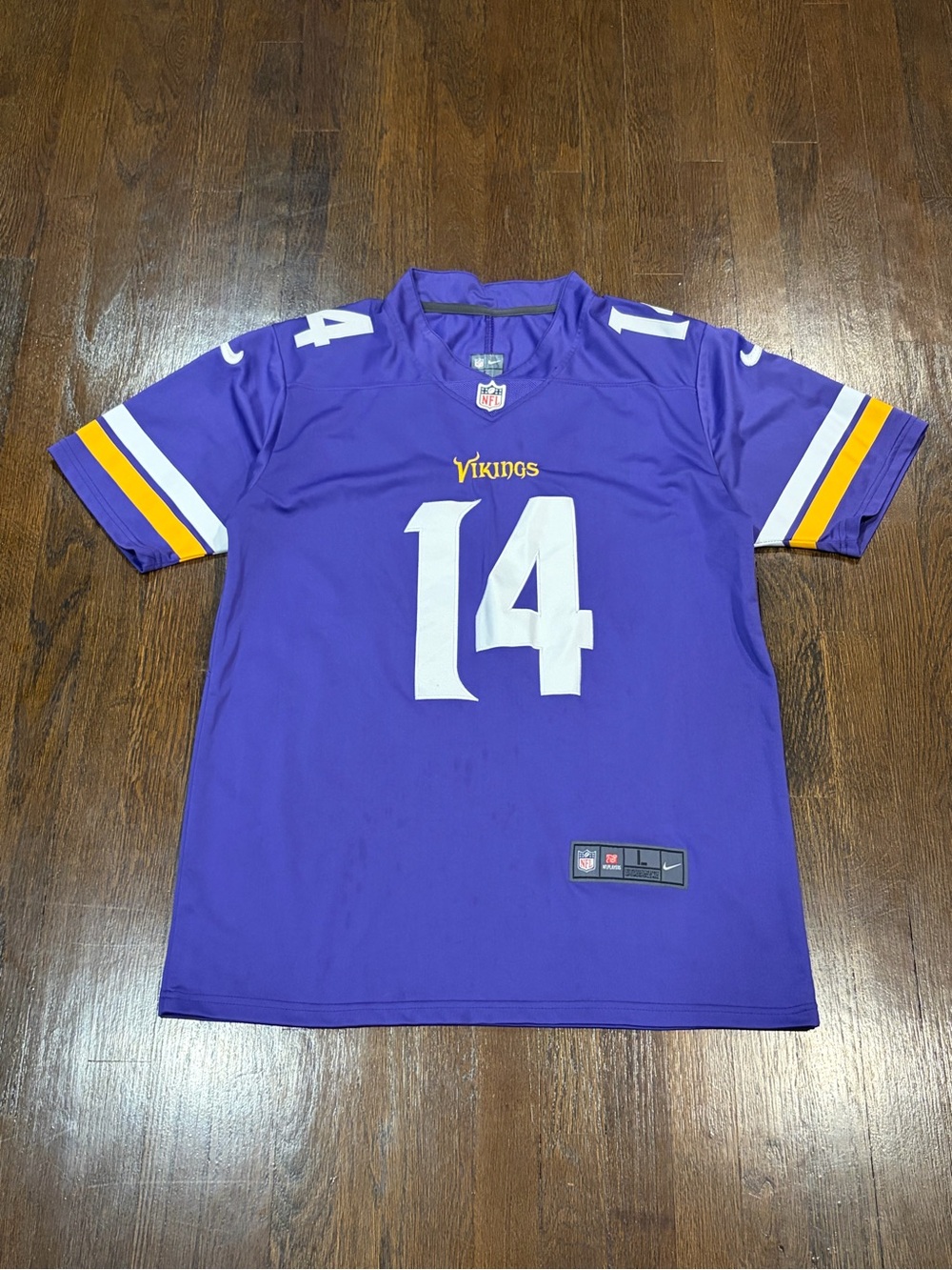 Purple Minnesota Vikings jersey